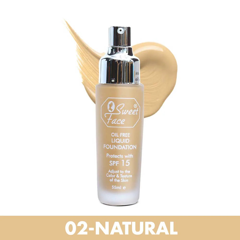 Sweetface Oil Free Liquid Foundations
