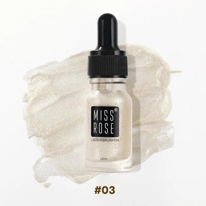 Miss Rose Professional Makeup High Beam Liquid Glitter Highlighter