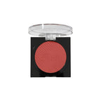 Compact blush with a clear lid on a white background