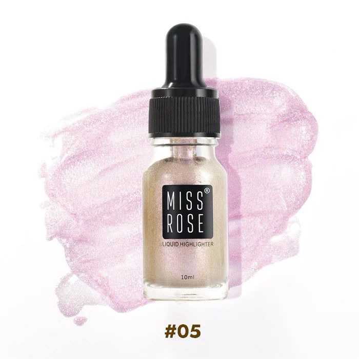 Miss Rose Professional Makeup High Beam Liquid Glitter Highlighter