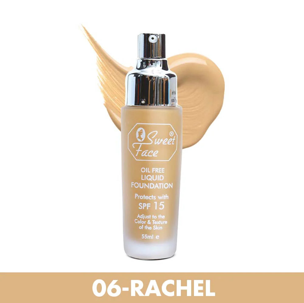 Sweetface Oil Free Liquid Foundations