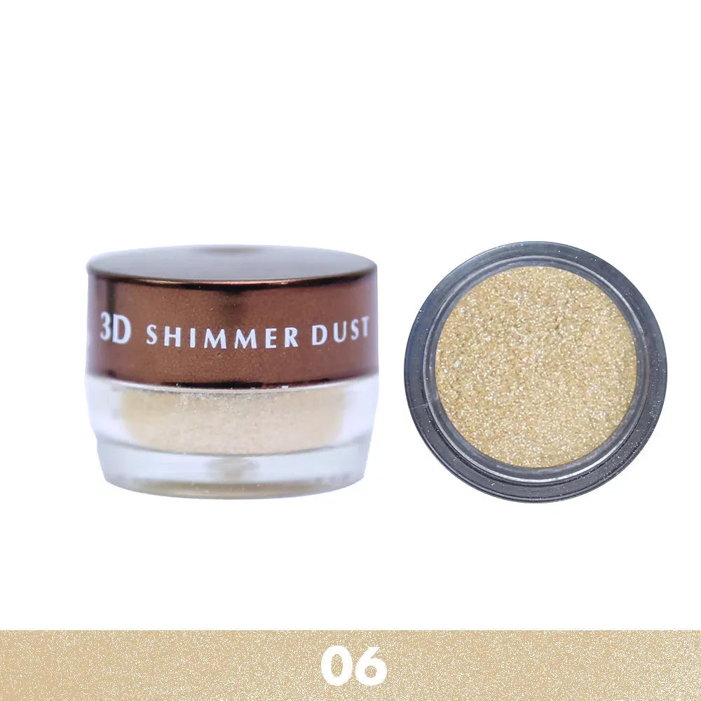 SweetFace 3D Shimmer Dust – Intense Sparkle for Face & Body