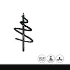 Black eyeliner pencil with示范区 text on a white background