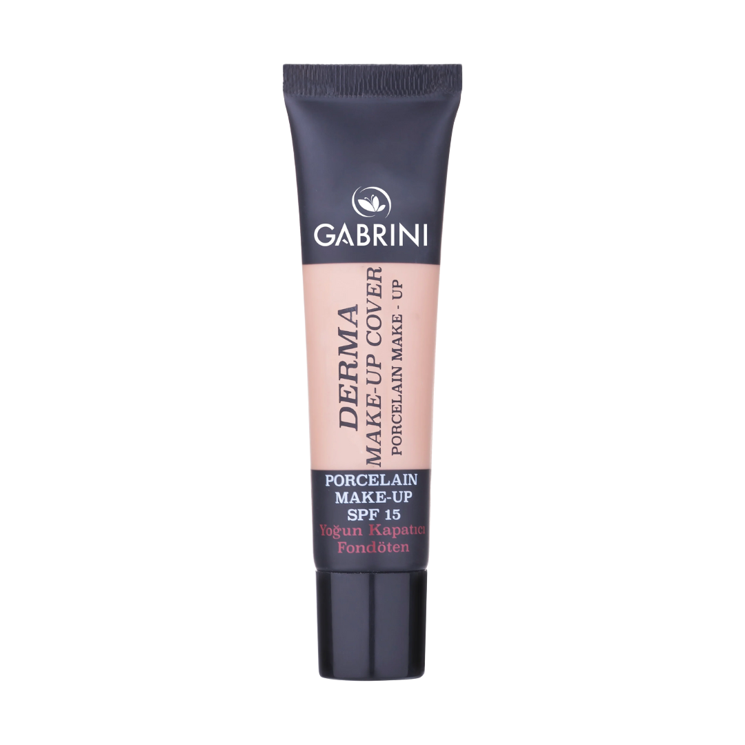 GABRINI Derma Porcelain Make-Up Cover SPF 15 on a white background