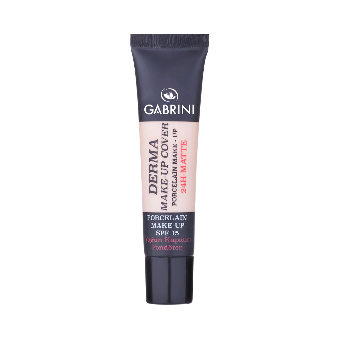 GABRINI Derma Make-up Cover tube on a white background