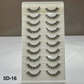 10 Pair Mink Eyelashes (5D-16)