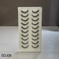 10 Pair Mink Eyelashes (5DJ08)