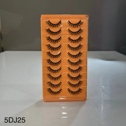 10 Pair Mink Eyelashes (5DJ25)