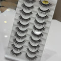 10 Pairs Eyelashes (6D12)