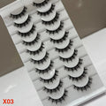 10 pair Lashes X03