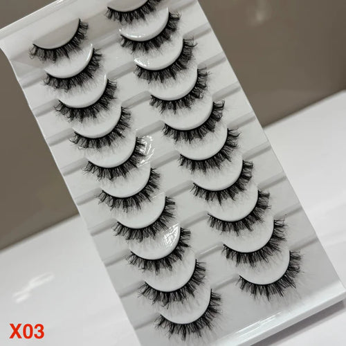 10 pair Lashes X03