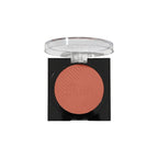 Compact blush in a black case with 'the blush' branding on a white background