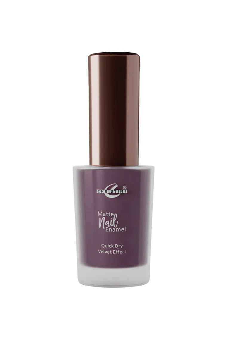 Christine Matte Nail Polish | Quick Dry Velvet Effect | 13ml