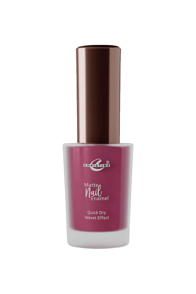 Christine Matte Nail Polish | Quick Dry Velvet Effect | 13ml