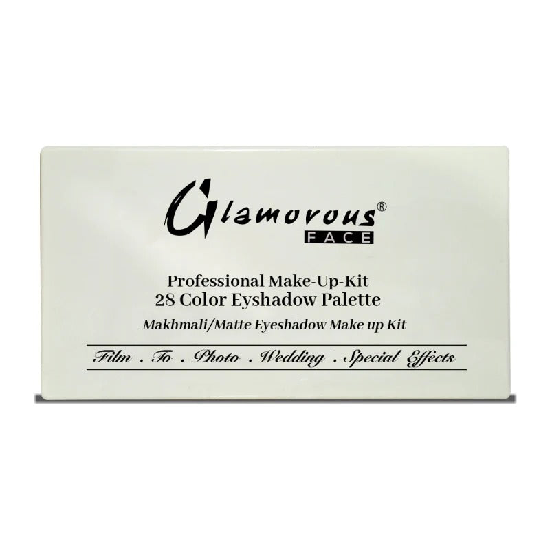 Glamorous Face makeup kit packaging on a white background
