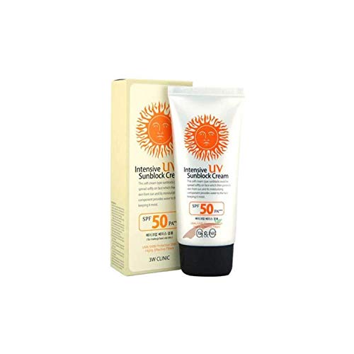 3W Clinic Intensive UV Sunblock Cream SPF 50+PA+++ (70ml)