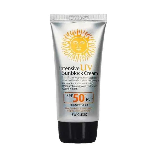 3W Clinic Intensive UV Sunblock Cream SPF 50+PA+++ (70ml)