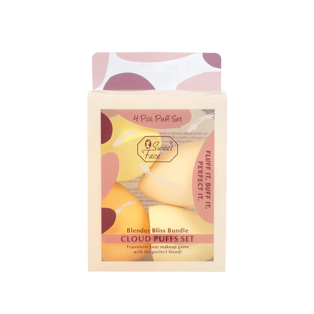 Sweetface Cloud Puff Set 4PCS