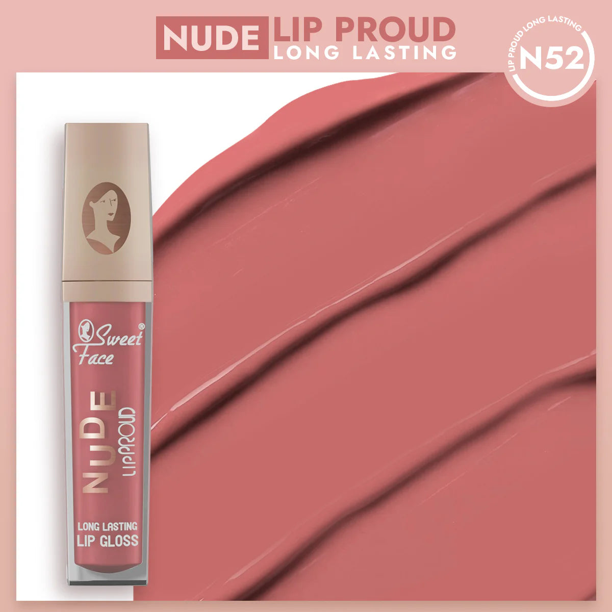 Sweetface Nude Long Lasting Matte Lip Gloss