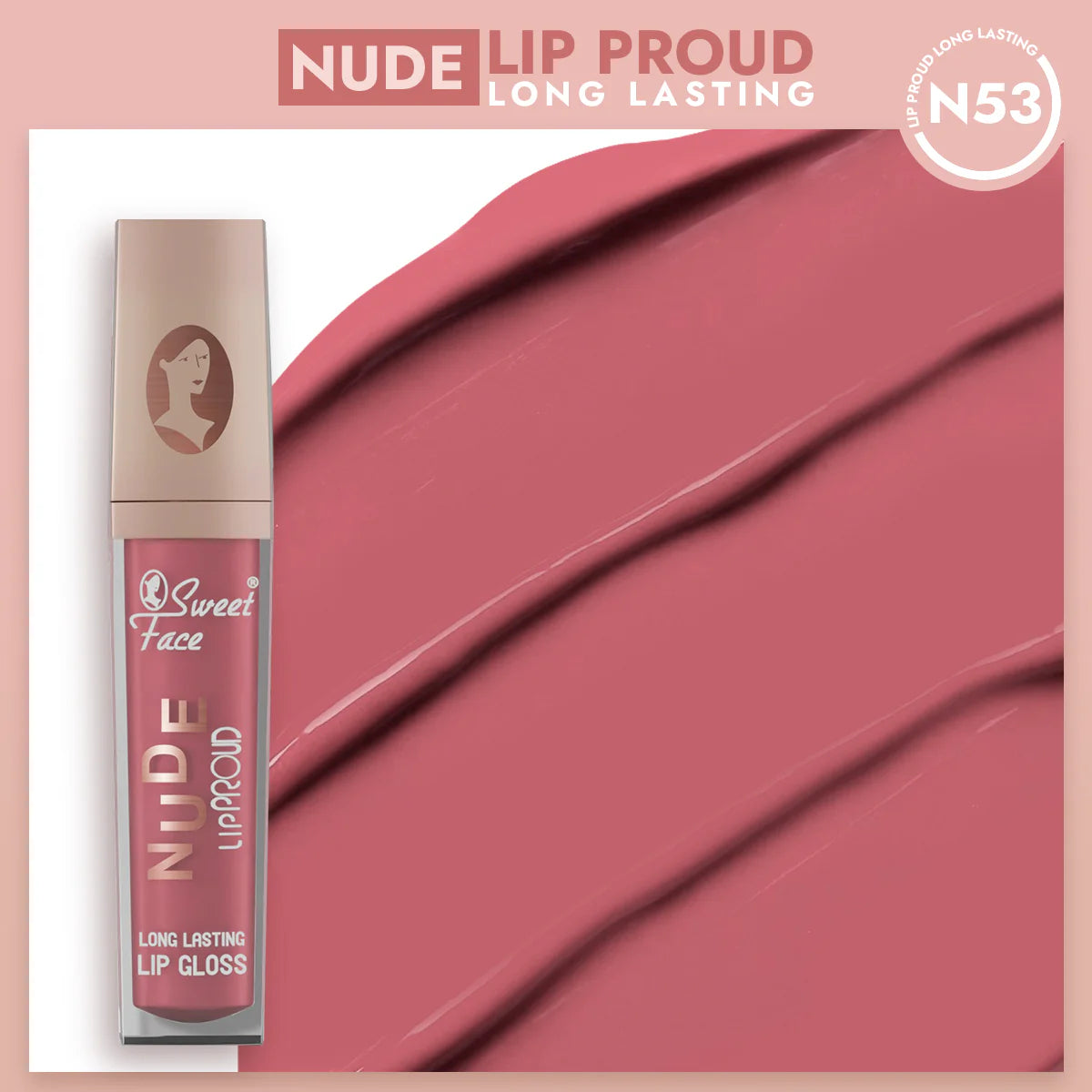 Sweetface Nude Long Lasting Matte Lip Gloss