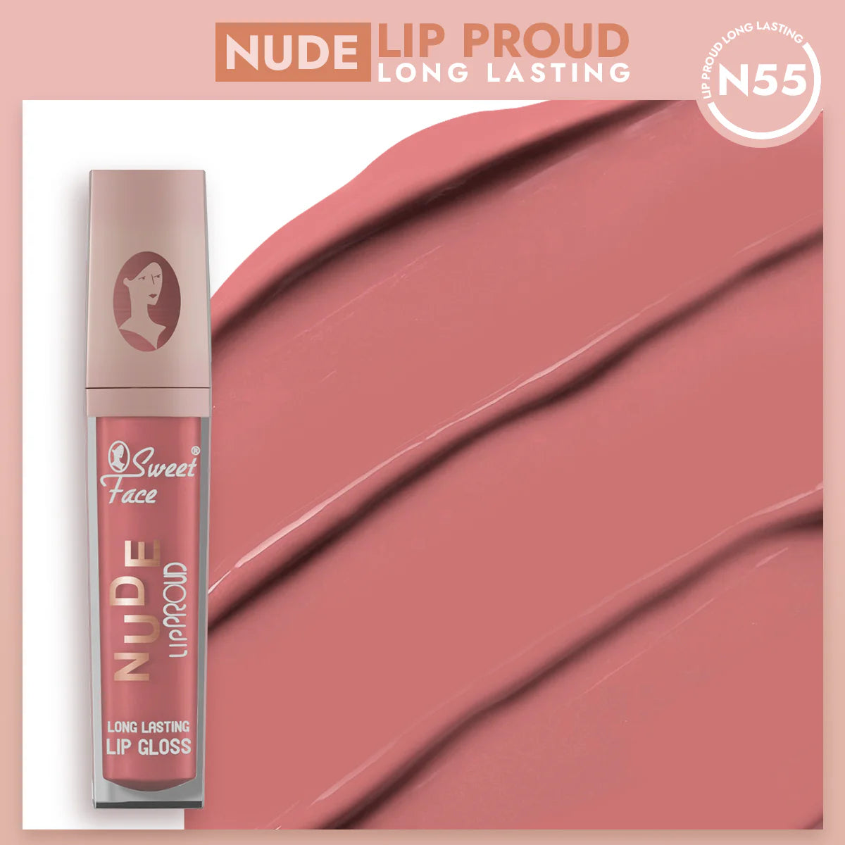 Sweetface Nude Long Lasting Matte Lip Gloss