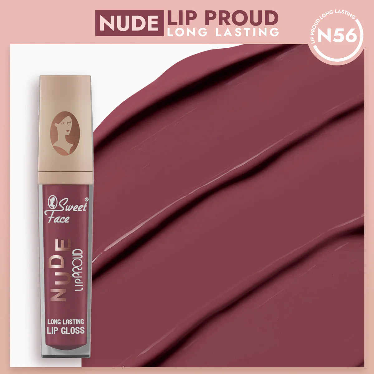 Sweetface Nude Long Lasting Matte Lip Gloss