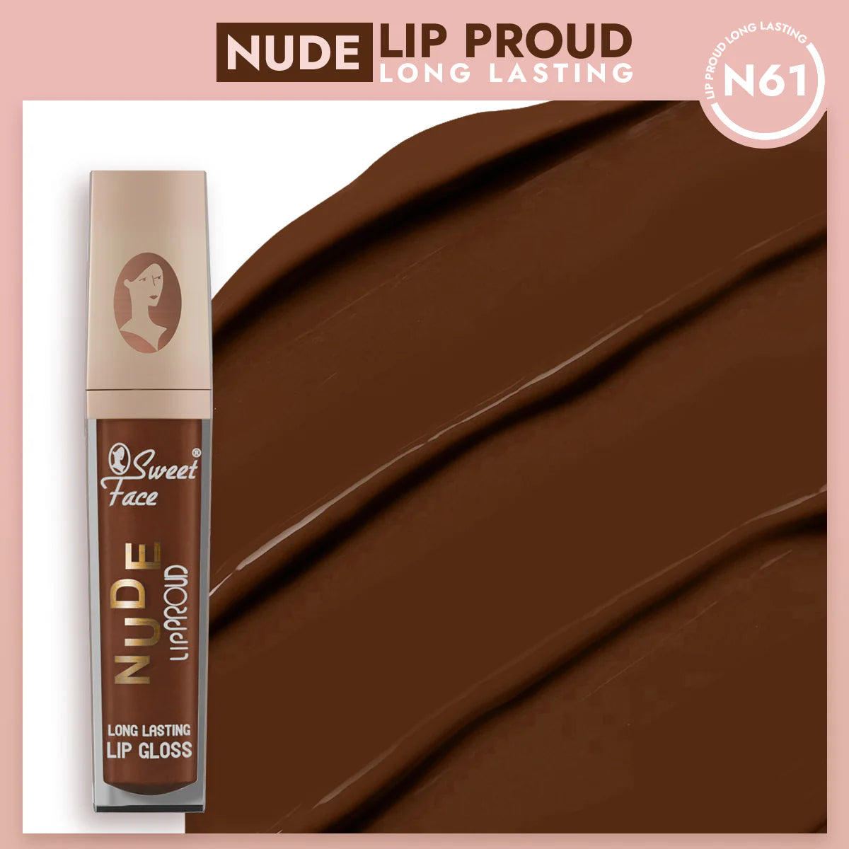 Sweetface Nude Long Lasting Matte Lip Gloss