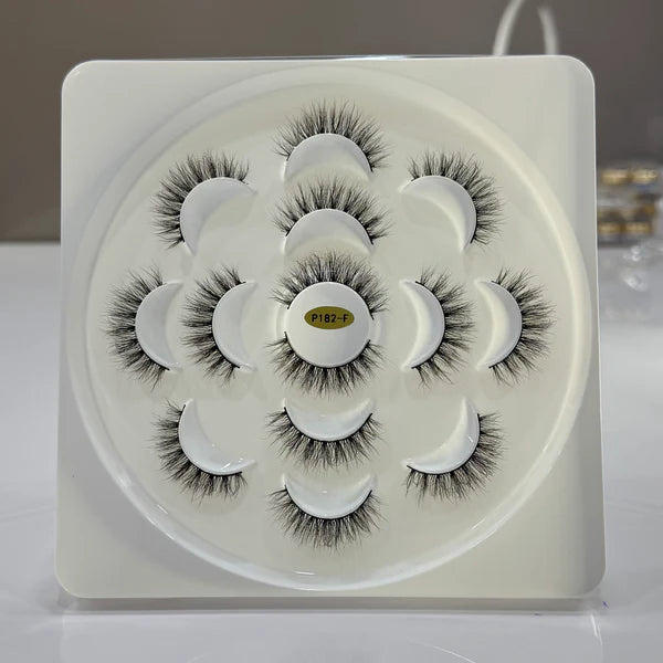 7 Pair Lashes (P182-F)