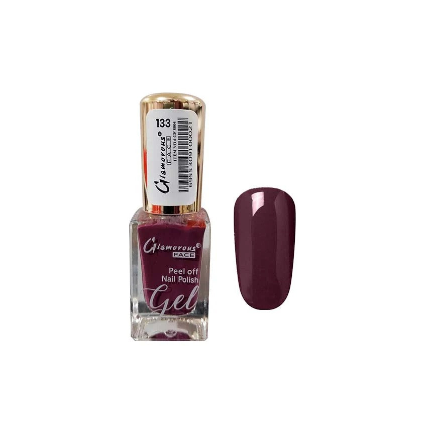 Glamorous Face Gel Peel Off Nail Polish (50 Colours)