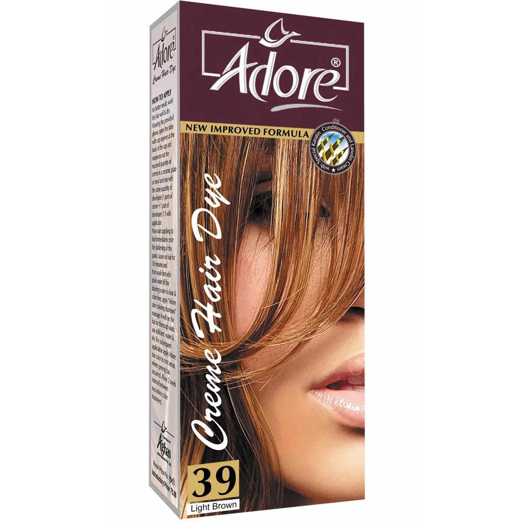 Adore Hair Color (Creme Hair Dye) available in 8 Regular Shades