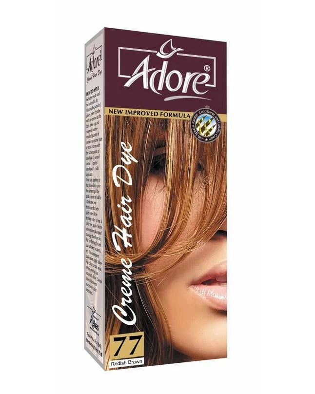 Adore Hair Color (Creme Hair Dye) available in 8 Regular Shades