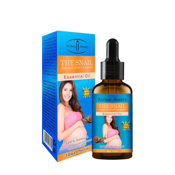 Aichun Beauty Natural Snail Essential Oil for Pregnancy and Stretch Marks 30ml
