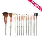 Aqua Color Line 15 Pieces Brush Set