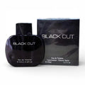 Black Out Eau de Toilette bottle and packaging on a white background