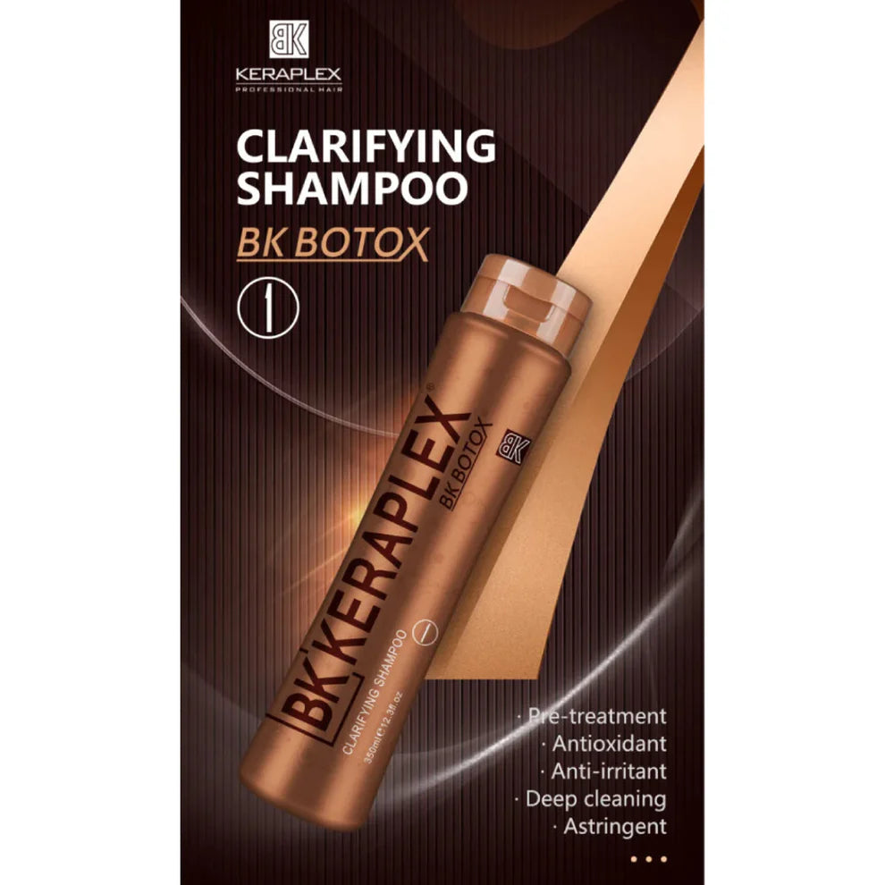 BK Keraplex Keratin Botox Hair Treatment Kit – Deep Repair with Shampoo & Conditioner