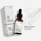 BeautyVoc retinol serum bottle and packaging on a white background