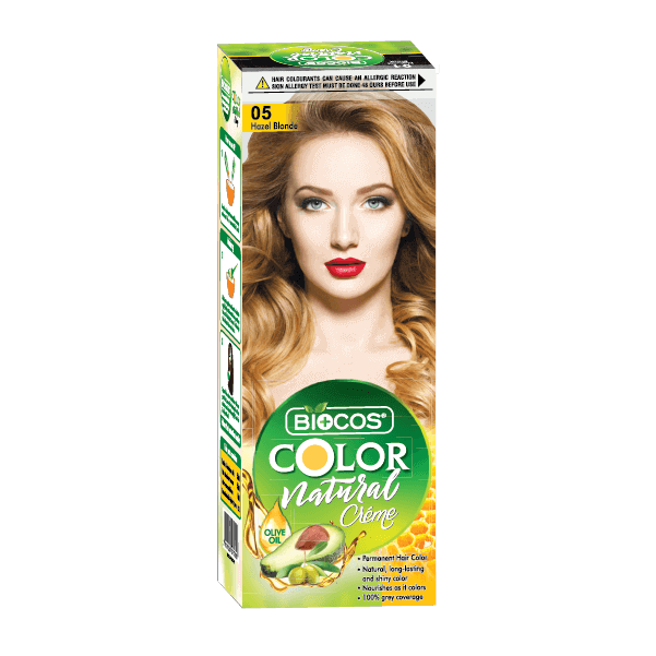 BIOCOS Hair Color Tube – Vibrant Long-Lasting Color with Olive Oil & Avocado