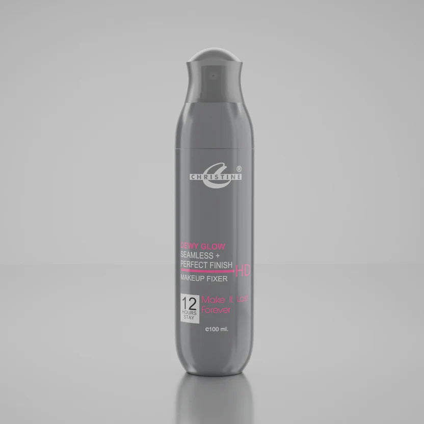 Christine Seamless + Perfect Finish Dewy Glow HD Makeup Fixer, 100ml