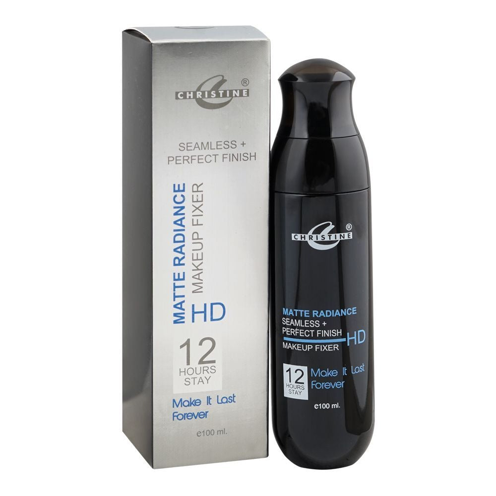 Christine Seamless + Perfect Finish Matte Radiance HD Makeup Fixer, 100ml