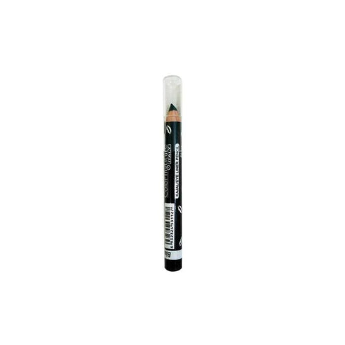 Black eyeliner pencil on a white background