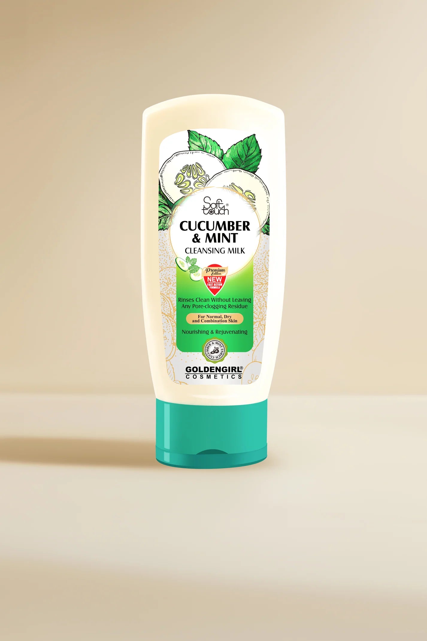 Soft Touch Cucumber and Mint Cleansing Milk