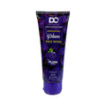 Purple tube of DCI Exfoliating Plum Face Wash on a white background