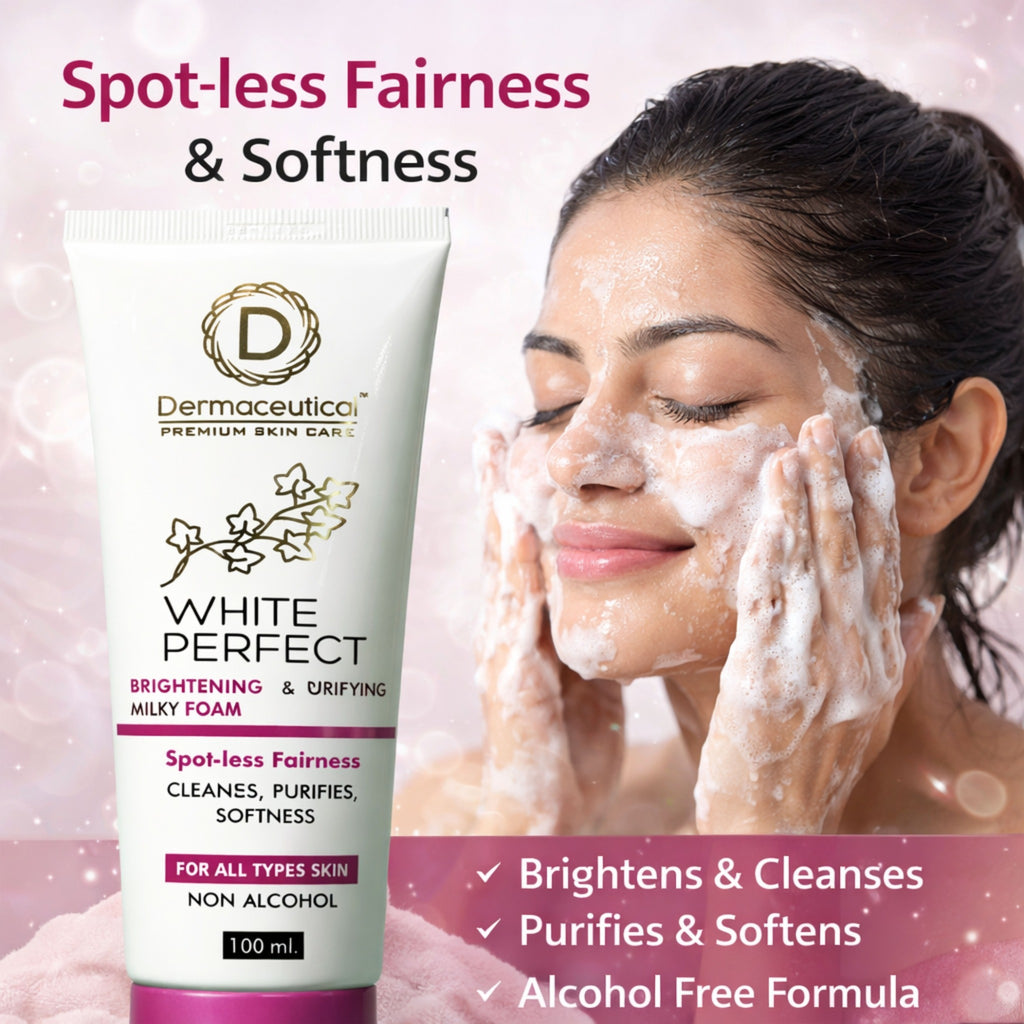 DERMACEUTICAL White Perfect – Brightening & Purifying Milky Foam