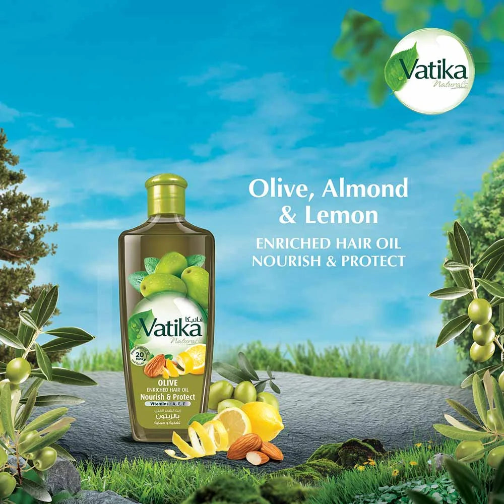Dabur Vatika naturals Olive Enriched Hair Oil 200ml