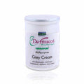 White jar of Dermacos Dermapure Grey Cream on a white background
