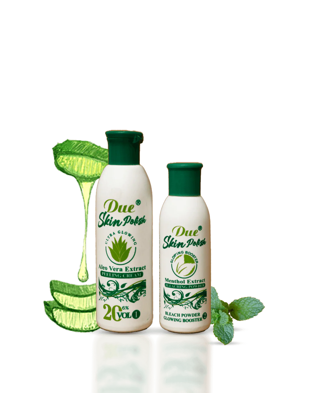 Due Skin Polish Menthol Extract Bleaching Powder