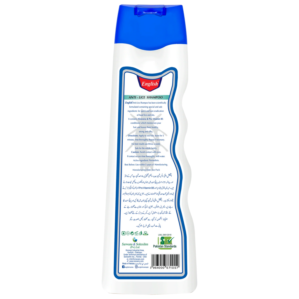 English Anti-Lice Shampoo