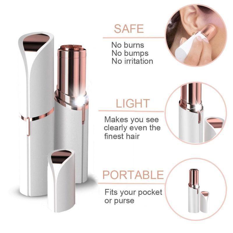 FLAWLESS 3-in-1 USB Rechargeable Hair Removal Tool for Women