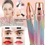 Flawless Eyebrow Trimmer And Shaver For Ladies
