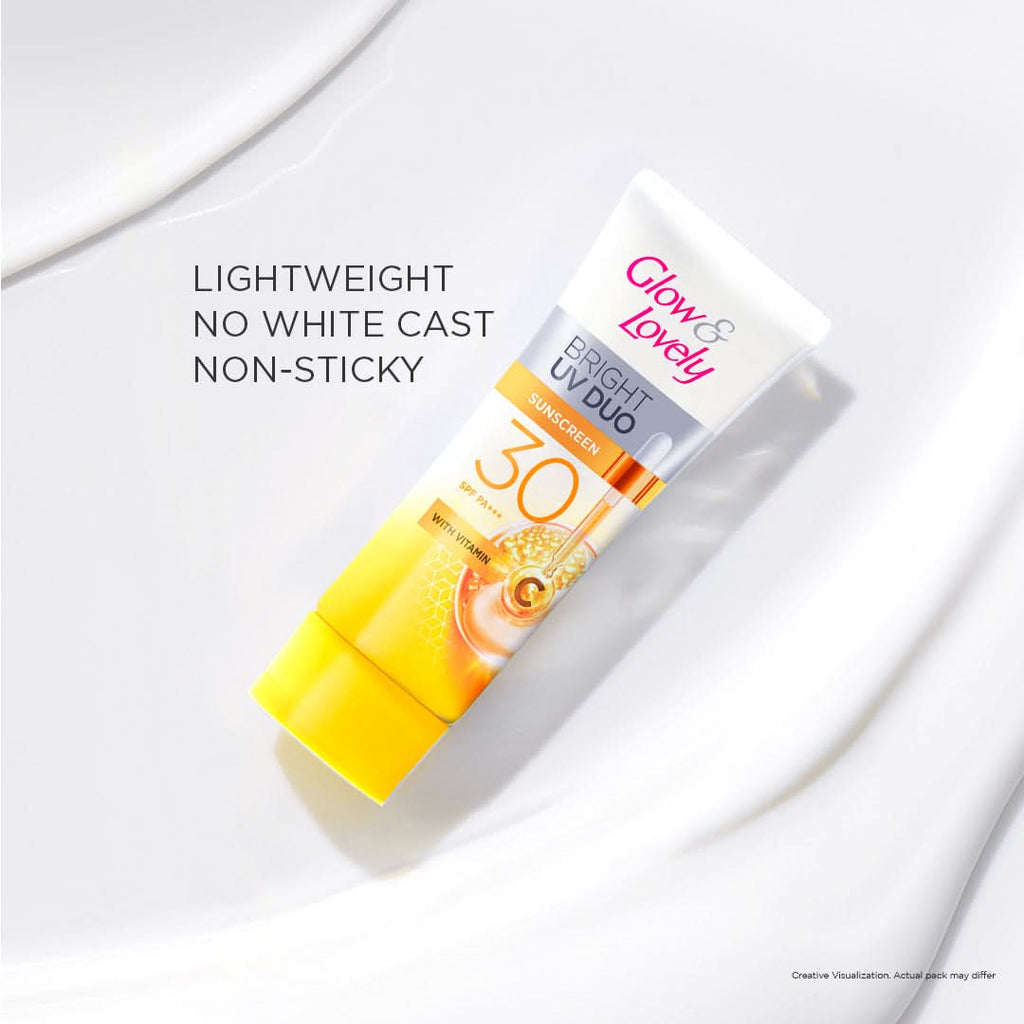 GLOW&LOVELY BRIGHT UV DUO SUNSCREEN 30 SPF+  25g